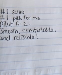 Pilot, G2 Premium Gel Roller Pens, Fine Point 0.7 MM, Black, Pack of 12 (Dozen Box) Black Ink 25 61JegSxeTaL