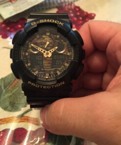 Casio Men's GA-100 XL Series G-Shock Quartz 200M WR Shock Resistant Watch Camouflage 24 61JfPoM0I2L
