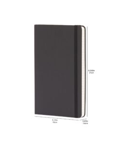 Amazon Basics Classic Notebook, Line Ruled, 240 Pages, Black, Hardcover, 5 x 8.25-Inch 44 61JgYohiPUL