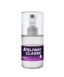 FELIWAY Classic Cat Calming Pheromone Travel Spray (20 mL) 1.8"L x 1.8"W x 3.8"Th 20 61JiGsIYdnL