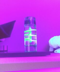 HeyWhey Liquid Motion Bubbler Timer- Ideal Sensory Toy for Kids and Adults, 3-Pack, Calming Stress Relief Fidget Toys for Kids with ADHD, Anxiety, and Autism,Desk Decor for Special Education Classroom Blue Spiral 26 61JiRK3wyL