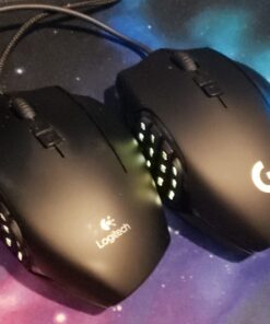 Logitech G600 MMO Gaming Mouse, RGB Backlit, 20 Programmable Buttons, Black 57 61JkEhVrxYL