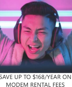 Motorola MB7621 Cable Modem | Pairs with Any WiFi Router | Approved by Comcast Xfinity, Cox, and Spectrum | for Cable Plans Up to 900 Mbps | DOCSIS 3.0 DOCSIS 3.0 (1 Gbps Ethernet Port) 26 61JlT9KT77L