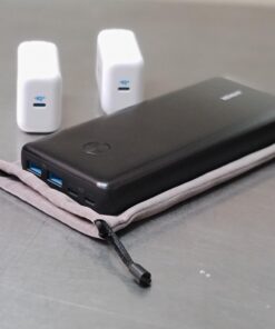 Anker Power Bank, 25,600mAh Portable Charger 87W Bundle with 65W USB-C Wall Charger, Works for MacBook Pro, Dell XPS, Microsoft, Pixelbook, iPhone 13 series, Samsung, iPad Pro, and More 57 61JlchiY2EL