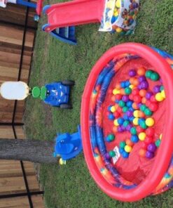 Intex Set of 100 Coloured Balls 3" 45 61JlmodHw1L