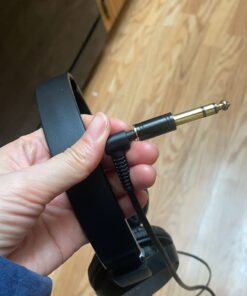 MOBOREST 3.5mm M to 6.35mm F Stereo Pure Copper Adapter, 1/8 Inch Plug Male to 1/4 Inch Jack Female Adapter, Can be Used Conversion Headphone adapte, amp adapte, Black Fashion 2-Pack 21 61JnUNlU1FL