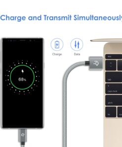 Rankie Micro USB Cable High Speed Data and Charging, Nylon Braided Charger Cord, 3-Pack, 3 Feet 25 61JolNpvOvL