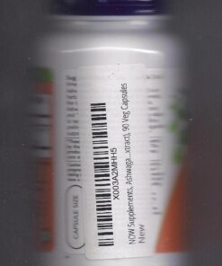 NOW Supplements, Ashwagandha (Withania somnifera) 450 mg (Standardized Extract) for Immune Support ,90 Veg Capsules 27 61Jqz ZfQPL