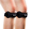IPOW 2 Pack Knee Pain Relief & Patella Stabilizer Knee Strap Brace Support for Hiking, Soccer, Basketball, Running, Jumpers Knee, Tennis, Volleyball & Squats. One Size Black 4 61JrEUWmT9L