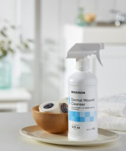 McKesson Dermal Wound Cleanser, Non-Cytotoxic, Rinse-Free, Non-Sterile,16 oz, 1 Count 16 Fl Oz (Pack of 1) 17 61JsPQawrpL