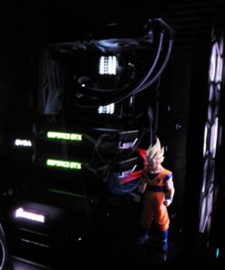 Corsair CORSAIR Crystal 570X RGB Mid-Tower Case, 3 RGB Fans, Tempered Glass - Mirror Black (CC-9011126-WW) 87 61JuhzAqEzL