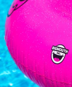 BigMouth Inc. Pink Flamingo Pool Float, Inflates to Over 4ft. Wide, Funny Inflatable Vinyl Summer Pool or Beach Toy, Patch Kit Included 27 61JvMSfEFXL