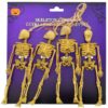 60 Inches Scary Skeleton Garland Dangling Bone Halloween Decor (Pack of 3)