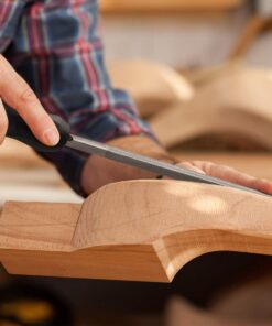 REXBETI 25Pcs Metal File Set, Premium Grade T12 Drop Forged Alloy Steel, Flat/Triangle/Half-round/Round Large File and 12pcs Needle Files with Carry Case, 6pcs Sandpaper, a brush,a pair working gloves 34 61Jwlf0F9KL