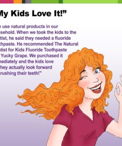 The Natural Dentist Cavity Zapper Fluoride Gel Toothpaste For Kids Daily Use, Not Yucky Grape Flavor, 5 Ounce Tube, Reduces Plaque, Helps Prevent Gingivitis and Cavities, No SLS, Sulfate Free 11 61JwuN8LlAL