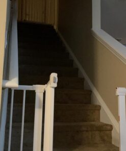 Safety 1st Easy Install 36" Extra Tall & Wide Gate, Fits Between 29'"And 47" 1 Count (Pack of 1) Extra Tall and Wide White 33 61Jx5cqj51L