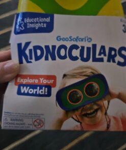 Educational Insights GeoSafari Jr. Kidnoculars, Binoculars for Toddlers & Kids, Gift for Toddlers Ages 3+ Multi-color 31 61Jyhe 9TOL