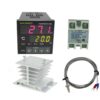 Inkbird AC 100 to 220V ITC-100VH Outlet Digital PID Thermostat Temperature Controller 40DA SSR White Heat Sink K Thermocouple ITC-100VH+40ASSR+K+WHHS 2 61JzzXSxIL