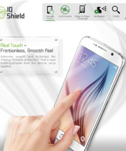 IQShield Screen Protector Compatible with Pebble Time (6-Pack) LiquidSkin Anti-Bubble Clear TPU Film 18 61K 3Sm3YiL