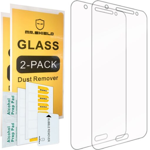 Mr.Shield Tempered Glass Screen Protector for Samsung Galaxy J7 (2015 Version)[Will Not Fit for Galaxy S7] - 2-Pack