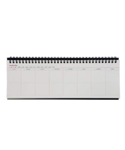 Undated Desk Weekly Daily Calendar Planner, Scheduler Memo Pad, Appointment Book, 11.8 x 4 Inches Type A 17 61K2Frxn5eL