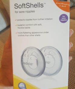 Medela SoftShells Breast Shells for Sore Nipples for Pumping or Breastfeeding, Discreet Breast Shells, Flexible and Easy to Wear, Made Without BPA 18 61K3n4TCk3L