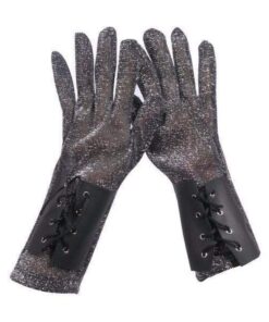 Medeival Knight Adult Gloves One-Size Gray