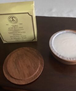 Taylor of Old Bond Street Sandalwood Shaving Soap in a Wooden Bowl, 3.5 oz. 1 22 61K6FhEJ7PL