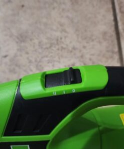 Leisch Life Cordless Leaf Blower Battery Operated,20V Handheld Electric Leaf Blower w/2.0Ah Battery & Fast Charger, 2 Speed Mode, Lightweight Battery Powered Blowers for Patio, Blowing Leaves and Snow Green 37 61K85fr7LtL 1