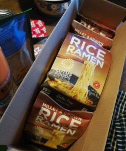 Lotus Foods Bulk Food Organic Millet & Brown Rice Ramen Noodles with Red Miso Soup, Gluten-Free Easy to Cook & Healthy Japanese Noodles with Instant Gourmet Broth, 2.8 Oz (Pack of 10) 2.8 Ounce (Pack of 10) 39 61K9CsJsQ1L 1