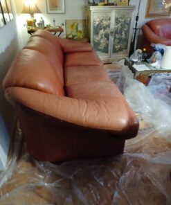 Furniture Clinic Leather Complete Restoration Kit | Includes Leather Recoloring Balm, Leather Cleaner, Protection Cream, Sponge & Cloth | Restores & Repairs (Bordeaux) Complete Kit Bordeaux 20 61K9EoluQzL