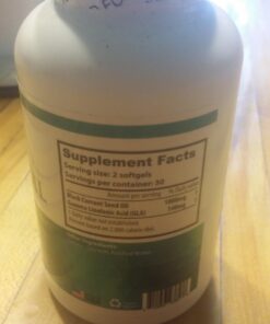 Black Currant Oil 1000mg - Cold Pressed - Hexane Free - High in GLA - Supports Healthy Hair, Skin, and Nails - Assists Menstrual Cycle - Premium Black Currant Seed Oil Softgel Supplement 24 61K9TSpvQZL