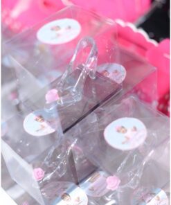 Super Z Outlet Plastic Mini Cinderella Princess Inspired Slipper High Heel Shoe Party Decoration for Weddings, Birthday Party, Table Serving, Candy & Other Event Favors (24 Pieces) 53 61KAMVK80wL 1