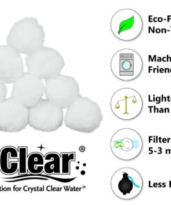Rx Clear White Luster Filter Media for Swimming Pool Sand Filters | Alternative to Sand and Filter Glass | Specialty Technology Helps Keep Pools Clean | Lasts for Several Seasons | Individual Pack 1-Pack 27 61KC4KrsV0L