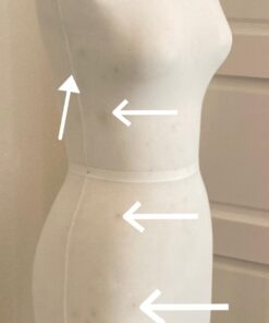 New Female Jersey Dress Form with Base & Necktop. 37 61KCM8qOZpL 1