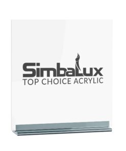 SimbaLux Acrylic Sheet Clear Cast Plexiglass 12” x 12” Square Panel 1/8” Thick (3mm) Transparent Plastic Plexi Glass Board with Protective Paper for Signs, DIY Display Projects, Craft, Easy to Cut 12"x12", 1/8" Thick 1-Pack 21 61KEzEDtnhL