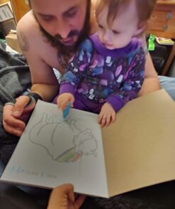 Honeysticks 100% Pure Beeswax Crayons (12 Pack) - Non-Toxic Crayons, Safe for Babies and Toddlers, For 1 Year Plus, Handmade in New Zealand with Natural Beeswax and Food-Grade Colors, Eco-Friendly. 43 61KJ6DV59jL