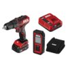 SKIL 2-Tool Combo Kit: PWRCore 12 Brushless 12V 1/2 Inch Cordless Drill Driver and 100 Foot Laser Distance Measurer and Level, Includes 2.0Ah Lithium Battery and PWRJump Charger - CB737501 45 61KK964aW8L