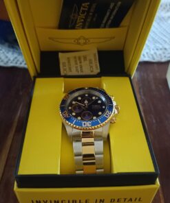 Invicta Men's 1773 Pro Diver Collection Chronograph Watch 34 61KLS4ef0oL