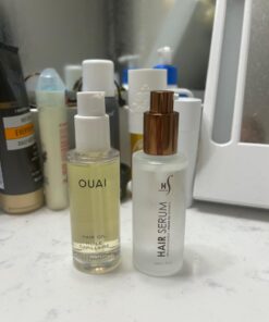 HerStyler Hair Repair Serum - Argan Oil, Vitamin E and Aloe Vera Hair Serum for Frizz Control, Shine and Straightening - Coz Love is in the Hair - 2 Fl. Oz., 60 Ml 2 Fl Oz (Pack of 1) 35 61KMS3kRwbL