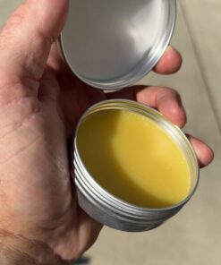 JOYWENG 24 Pack (2 Oz/60ml) Screw Top Round Aluminum Tin Cans, Metal Tin Storage Jar Containers with Screw Cap for Lip Balm, Cosmetic, Candles, Salve, Make Up, Eye Shadow, Powder, Tea 29 61KMskFxFL