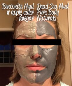 Pure Body Naturals Dead Sea Mud Mask - Face Mask and Body Mud for Acne, Blackheads, and Oily Skin - Facial Self Care for Men and Women - Minimize Pores with Deadsea Mud, Clay, Charcoal - 8.8 Ounce 38 61KNVpukeCL