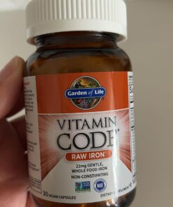 Vitamin Code Raw Iron 30ct Capsules 28 61KO4WJH3BL