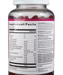 Amazon Basics Adult Multivitamin, 150 Gummies, 75-Day Supply, Mixed Berry & Cherry (Previously Solimo) 150 Count (Pack of 1) 18 61KPqRUkpOL 1