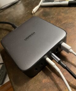 UGREEN 200W USB C Charger, Nexode 6 Ports GaN Desktop Charger, Charging Station Compatible with MacBook Pro/Air M1 M2, iPad Pro/Air, iPhone 15 Pro Max/14, Galaxy S23 Ultra, Steam Deck, Dell XPS 43 61KRprzrXL