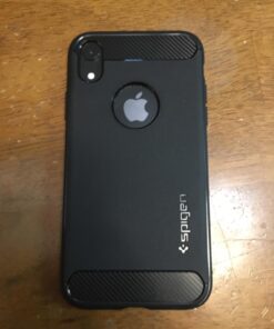 Spigen Rugged Armor Designed for iPhone XR Case (2018) - Matte Black 55 61KRzMiwgDL