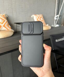 Simtect Designed for iPhone 14 Pro Max Case with Sliding Camera Cover, Shockproof & Mil-Grade Protective Phone Case for iPhone 14 Pro Max 6.7"- Black 1. Space Black 80 61KSsj7agrL 1