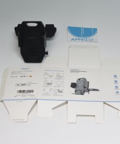 APPS2Car Sturdy CD Slot Phone Mount with One Hand Operation Design, Hands-Free Car Phone Holder Universally Compatible with All iPhone & Android Cell Phones, for Smartphone Mobile Black 29 61KSzGf6hL