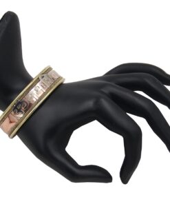 DharmaObjects Tibetan Three Metal Healing Mantra Yoga Devotional Bracelet Om Namah Shivaya - 1 14 61KUjSkbFVL