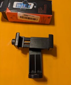 Vastar Smartphone Tripod Cell Phone Holder Mount Adapter, Fits iPhone, Samsung, and All Phones, Rotates Vertical and Horizontal, Adjustable Clamp 1 Pack 28 61KWD3w0BL